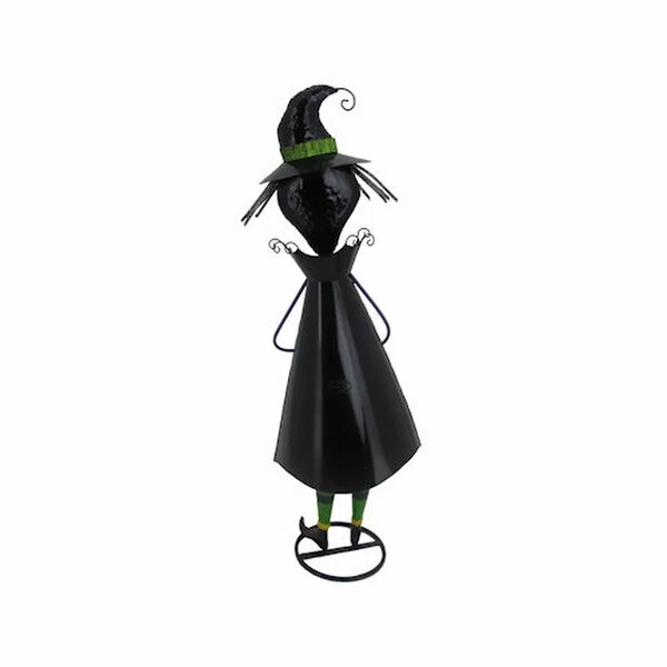 Agnes Iron Halloween Witch Garden Statue - Image 8