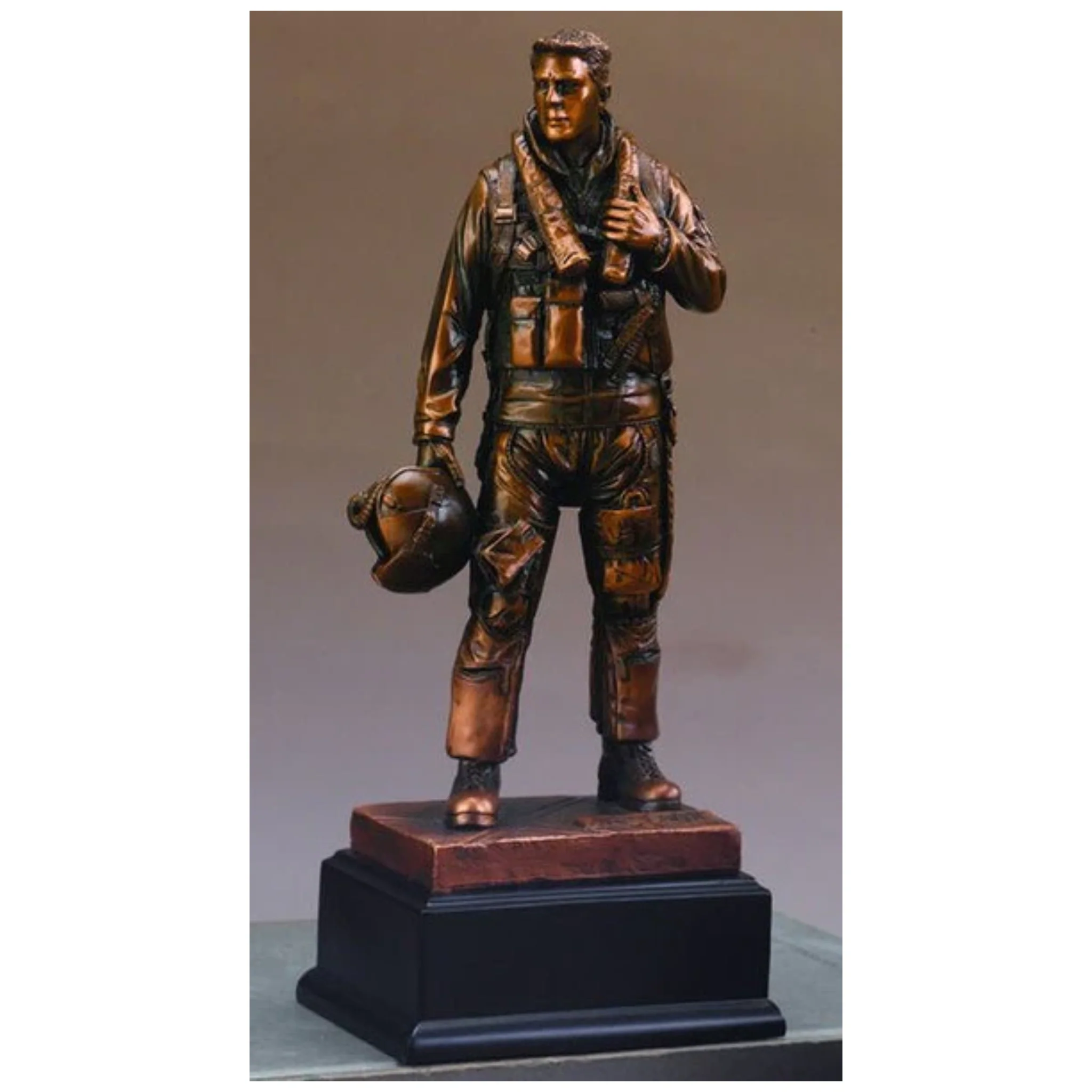 Air Force Military Man Sculpture 11.5" High