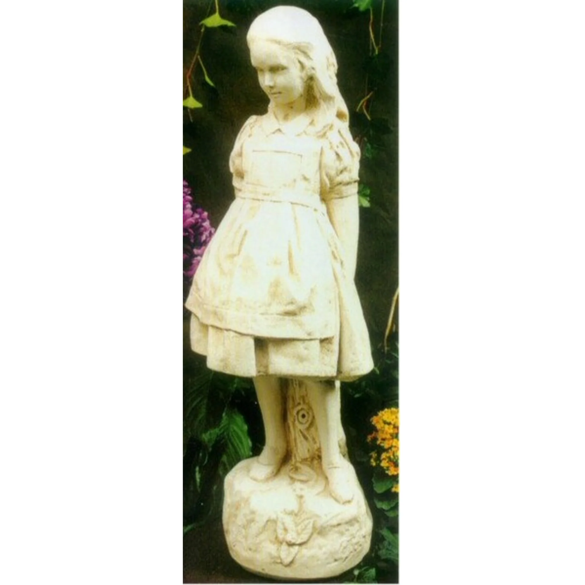 Alice In Wonderland Mini Resin Garden Statue - Image 2