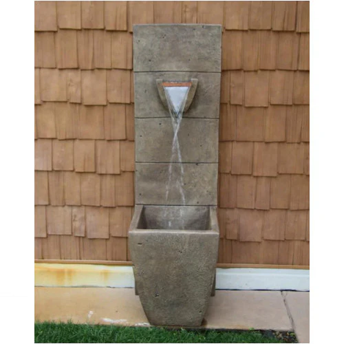 Anaconda Wall Stone Fountain Lighted 66" High - Image 2