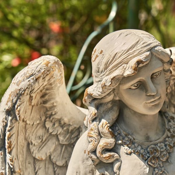 Angel Muriel Birdbath Statue 37" High - Image 2