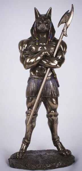 Anubis Jackel-headed God Sculpture