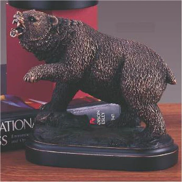 Bear Grizzly Statue Sculpture 5" High
