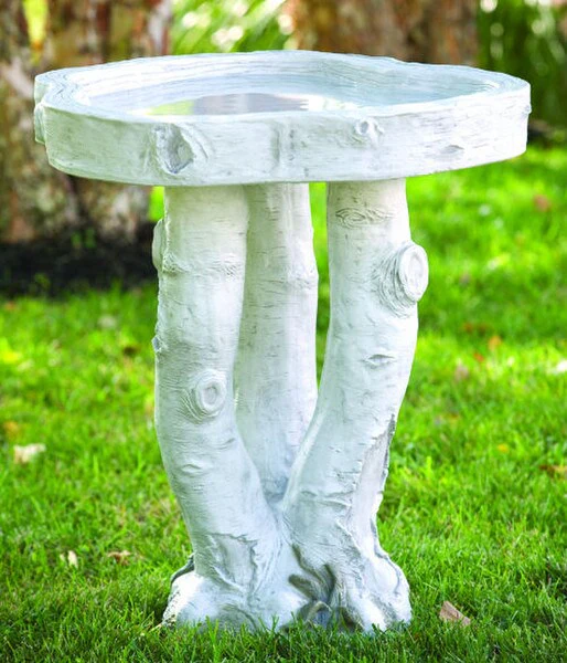 Birchwood Bird Bath 25" High