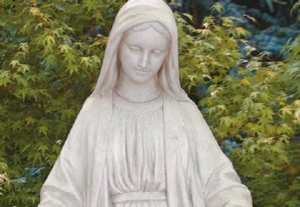 Blessed Mother Mary Life-size Sculpture 64" High - Image 3