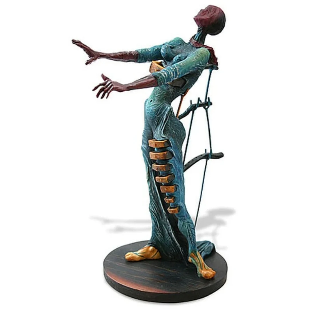 Burning Giraffe Woman With Drawers Dali - Image 2