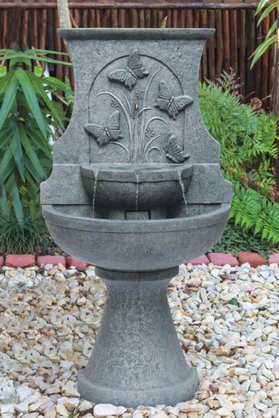 Butterfly Wall Garden Fountain