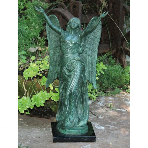 Celestine Angel Bronze Sculpture 18" High