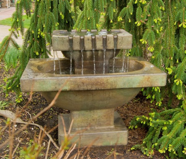 Chateau Spillway Garden Fountain Lighted - Image 3