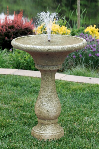 Chelsea Fleur De Lis Round Fountain