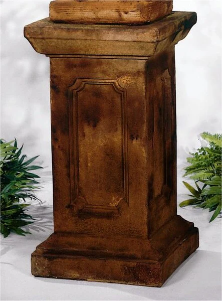 Classic Pedestal Large Cast Stone 32" High - Image 2