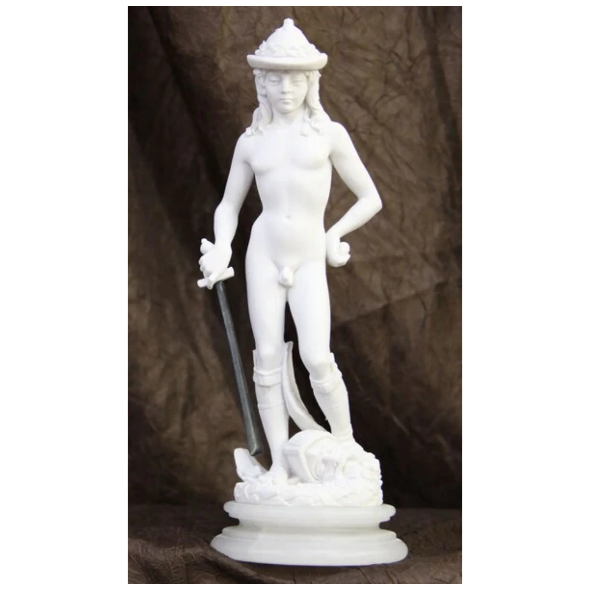 David By Donatello Sculpture 11" High