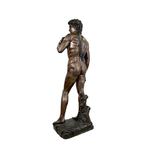 David By Michelangelo Bronze Life-size Statue - Image 7