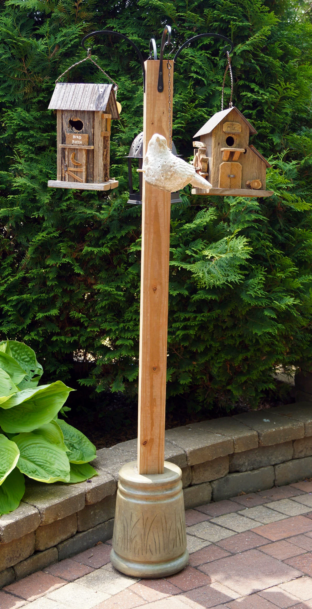 Decorative 4x4 Wooden Post Support Base - Image 5