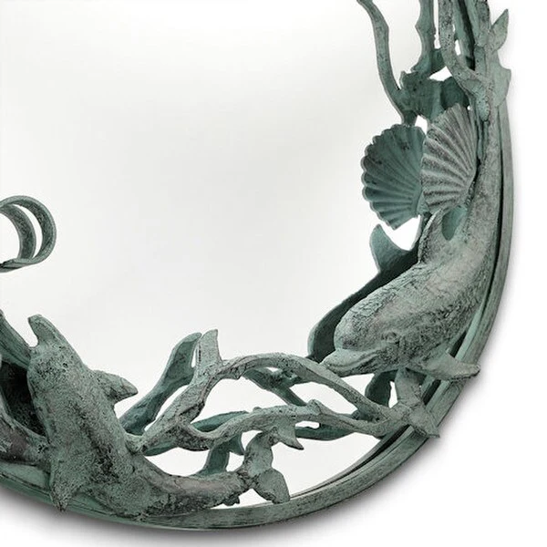 Dolphin Trio Sculptural Mirror - Image 2