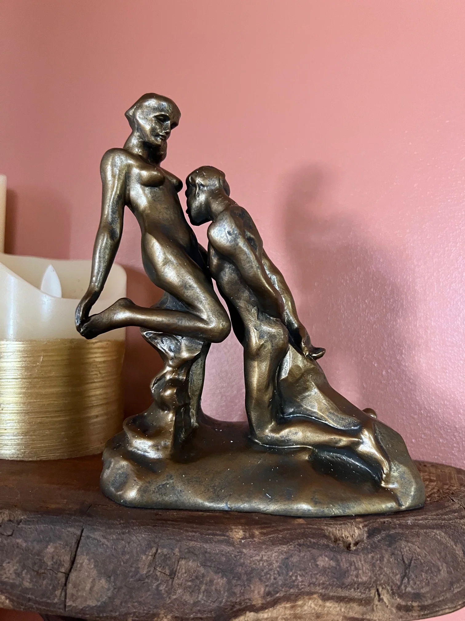 Eternal Idol By Rodin Sculpture - Image 10