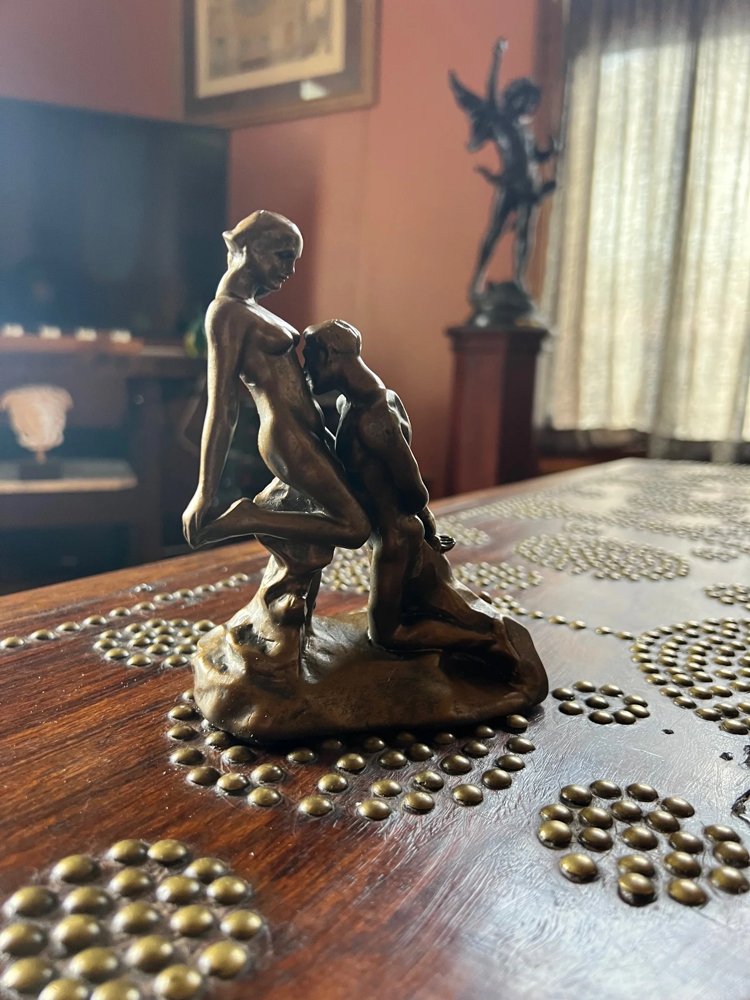 Eternal Idol By Rodin Sculpture - Image 6