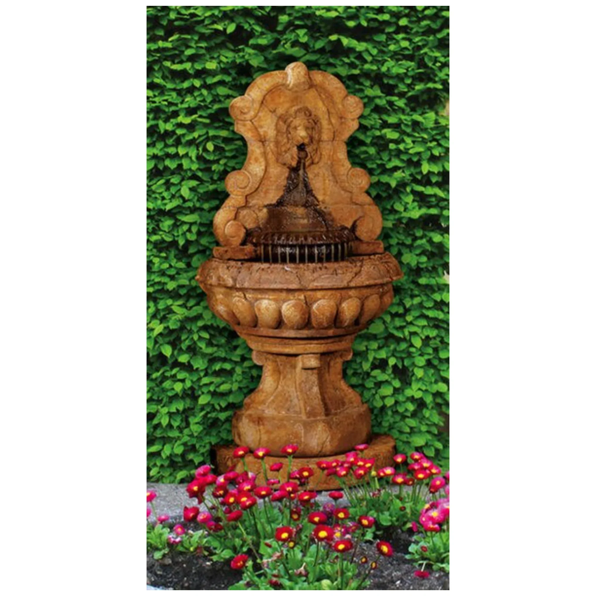 Europa Murabella Lion Wall Fountain – 66" High - Image 3