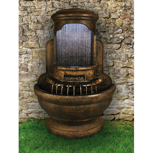 Falling Diamonds Wall Fountain 69.5" High