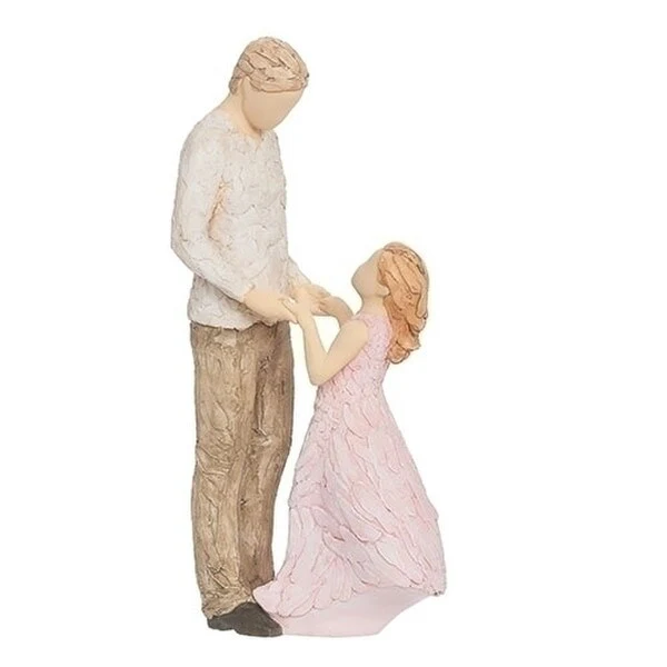 Father and Daughter Statue Guidance