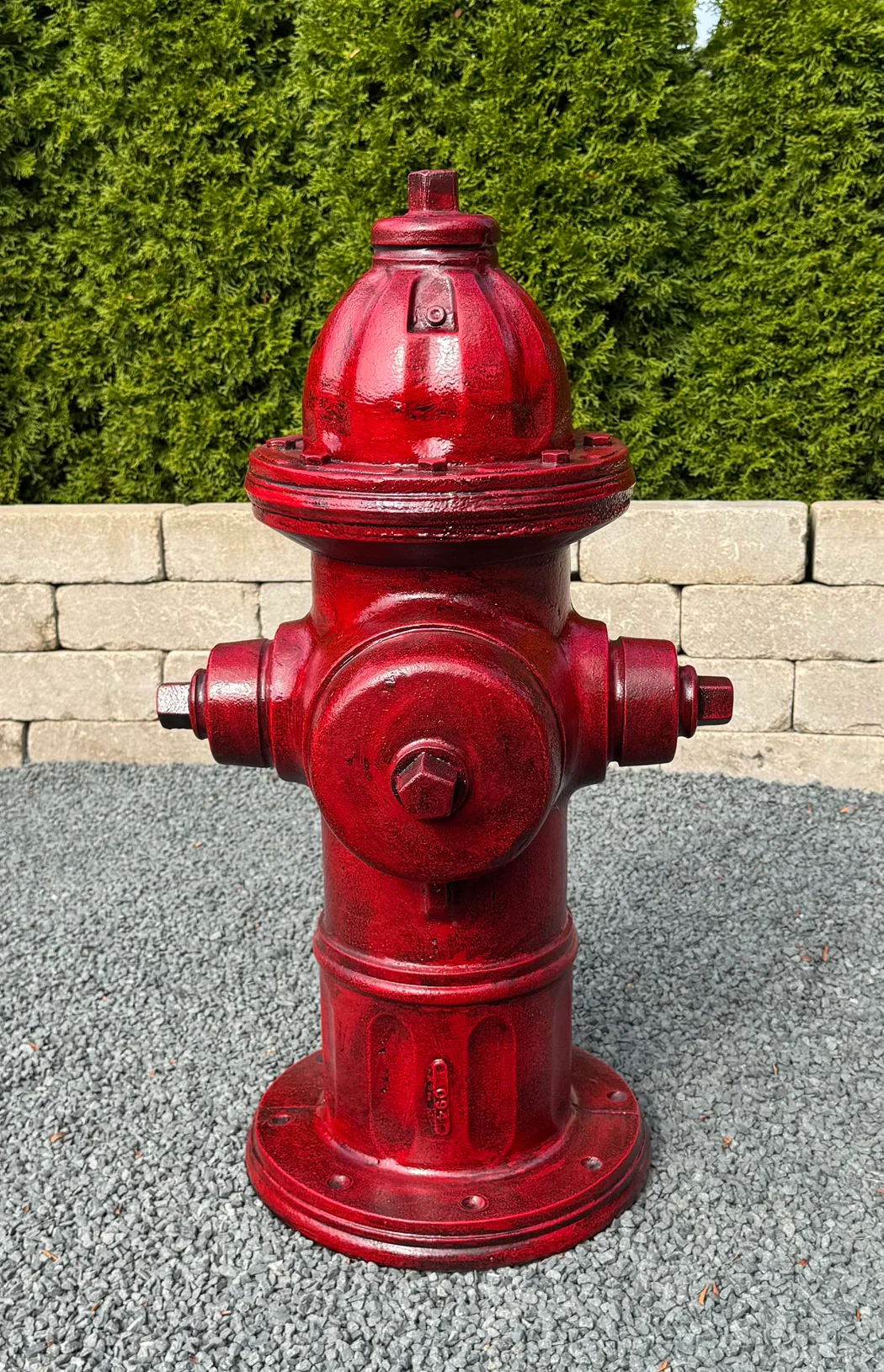 Fire Hydrant Garden Sculpture – Cast Stone 31.25" High
