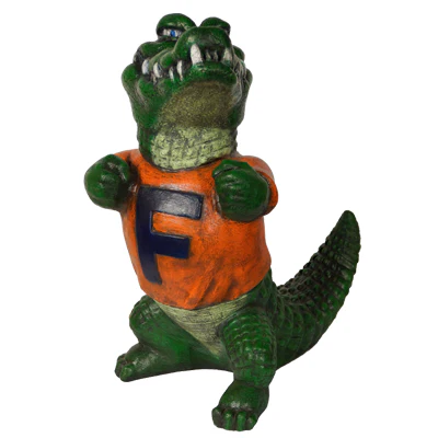 Florida Gators Albert Mascot Statue Team Colors 19" High
