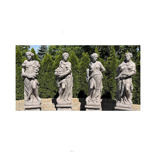 Four Seasons Life-Size Garden Statues 60" High