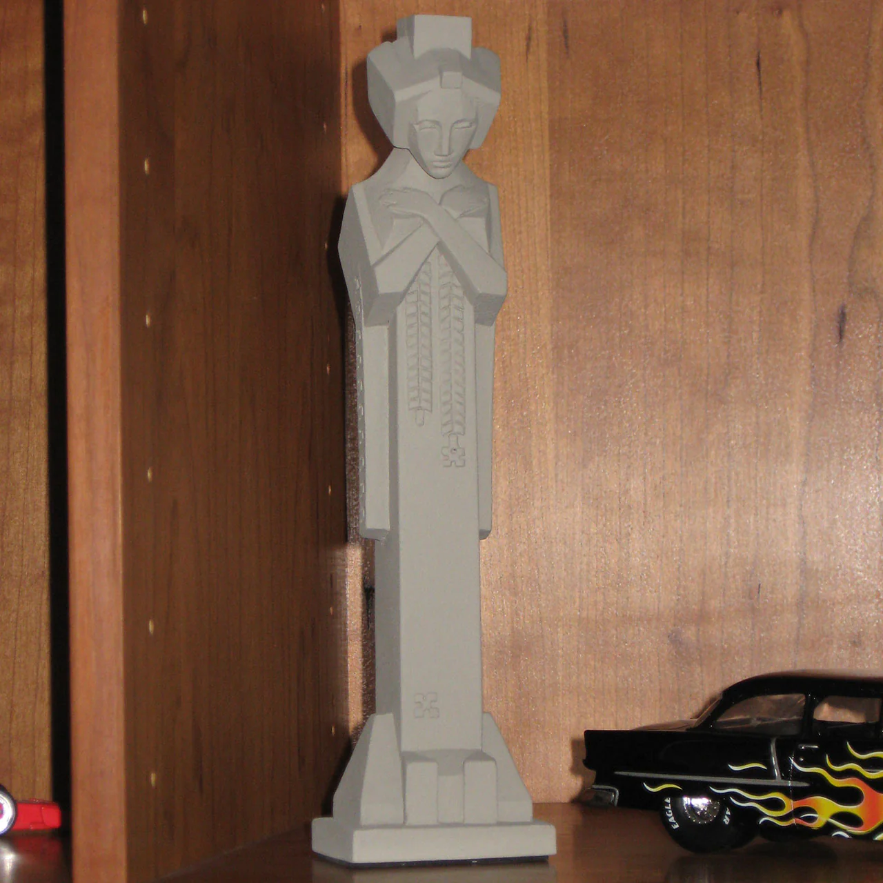 Frank Lloyd Wright Garden Sprites Pair 12" Sculptures - Image 3
