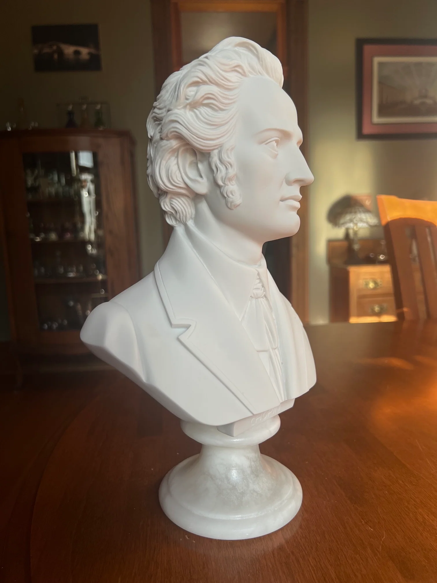 Chopin Frederick Composoer Bust 13" High - Image 3