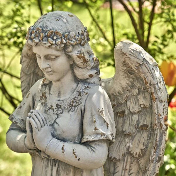 Gabriella Praying Angel Garden Statue - Image 2