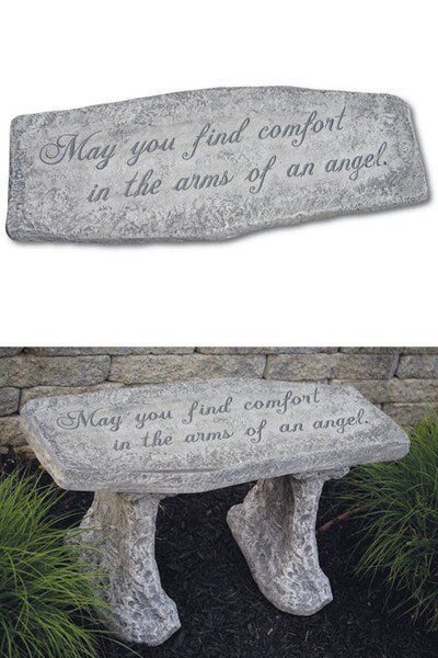 May You Find Comfort...bench