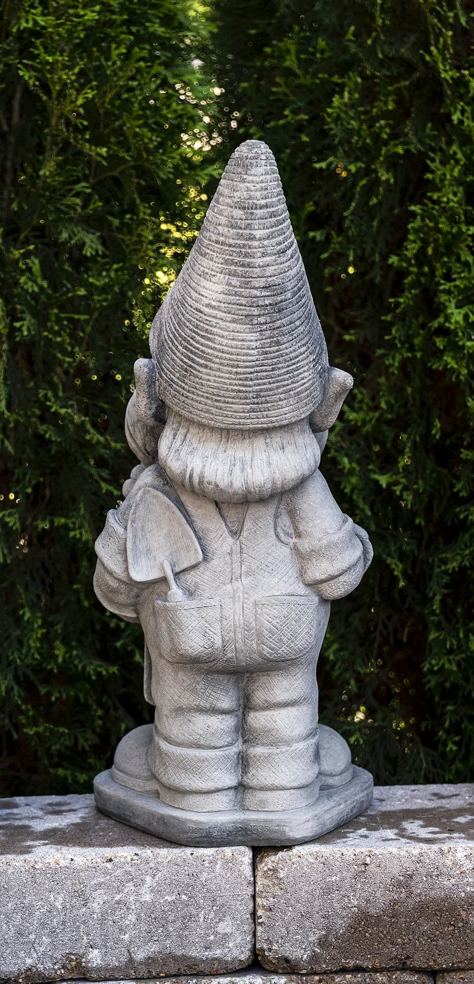 Gardener Flower Keeper Gnome Statue 21" High - Image 3