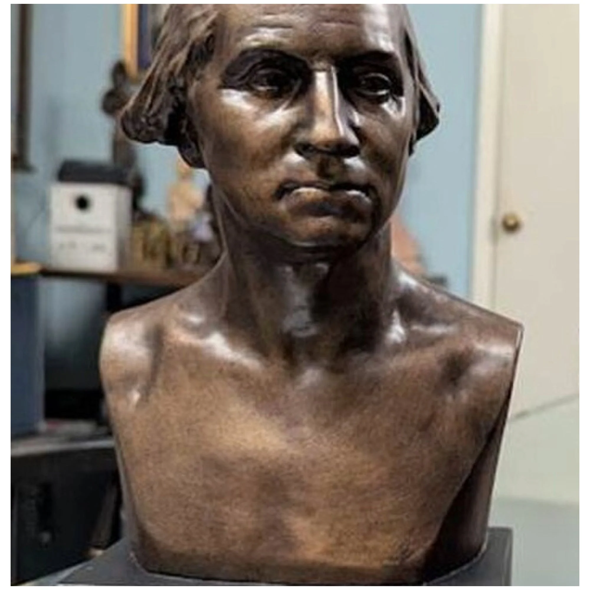 George Washington Bust 11" High USA Made - Image 2