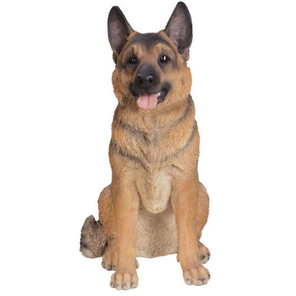 German Shepherd Dog Sculpture 21" High
