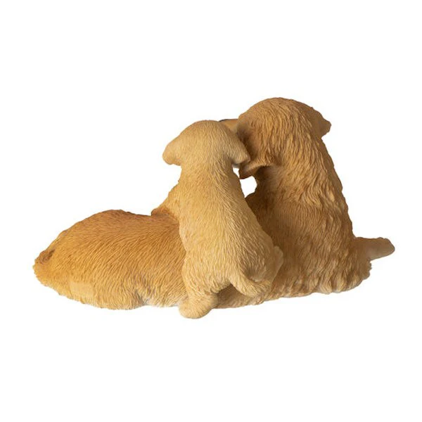 Golden Retriever with Puppy Figurine - Image 2
