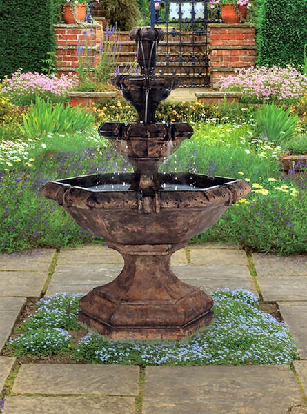 Grande Kensington Three Tier Fountain 74.5" High - Image 2