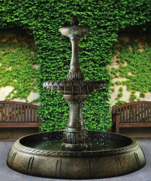 Grande Riviera Pooled Fountain 104" High - Image 2