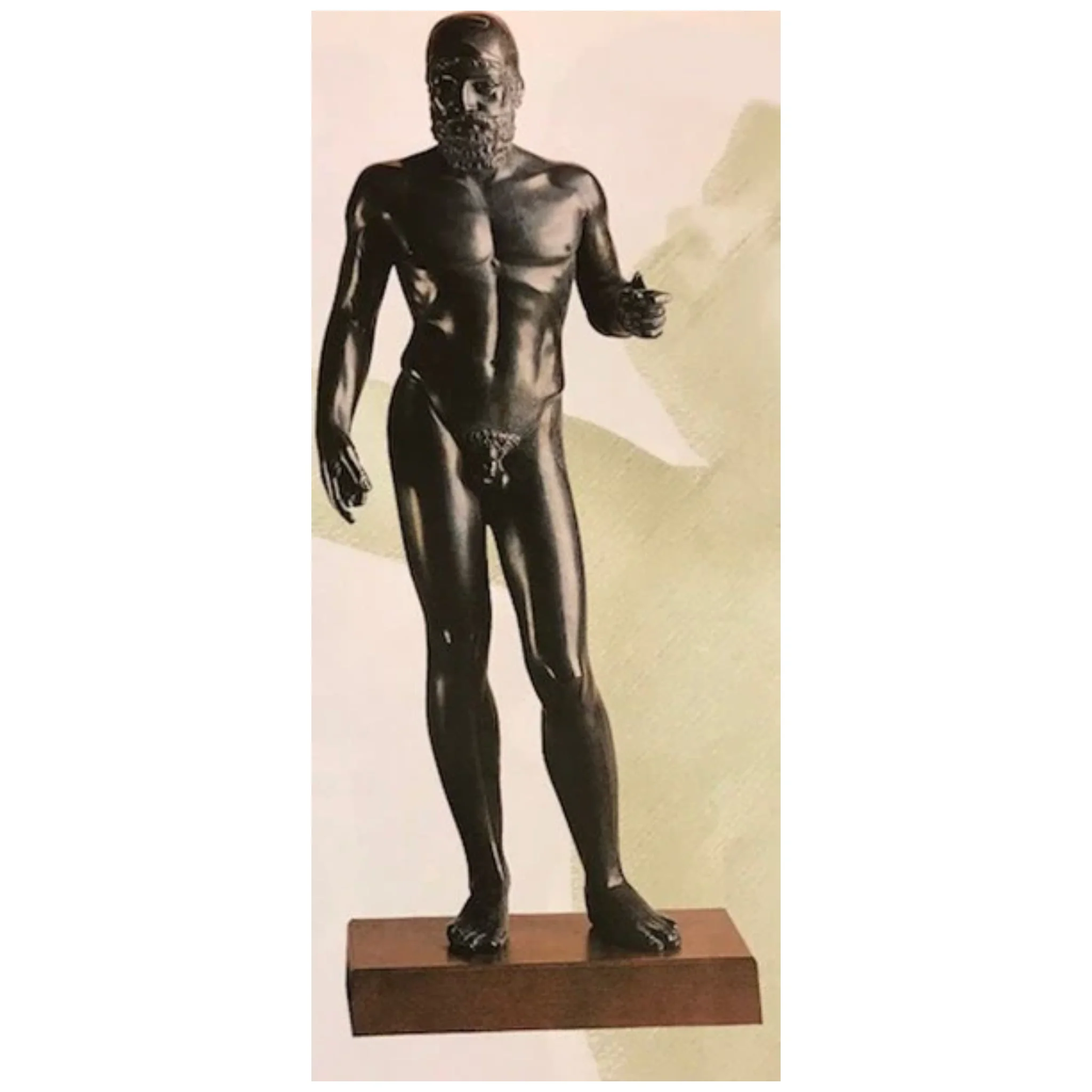 Greek Warrior From Riace Sculpture