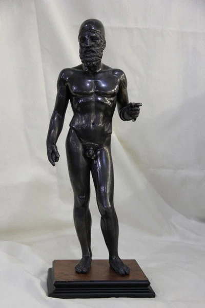 Greek Warrior From Riace Sculpture - Image 2