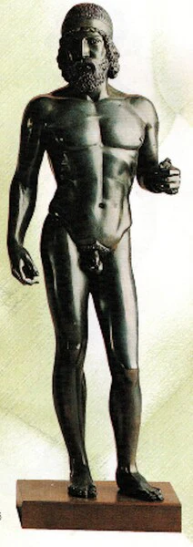 Greek Warrior From Riace Statue - Image 3