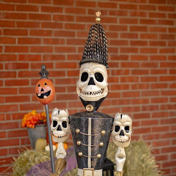 Halloween Skeletons Soldiers with Staffs - Image 2