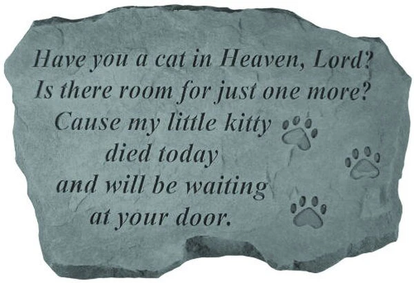 Have You A Cat In Heaven, Lord?...