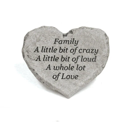 Heart Stone Family a little bit of crazy a little bit of loud a whole lot of love - Image 2