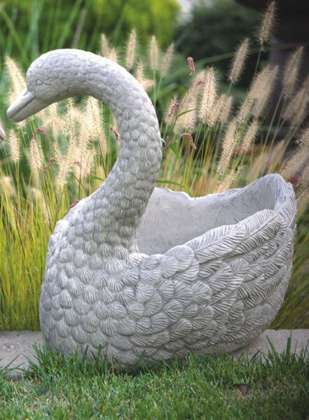 Heart Swan Planter- Right
