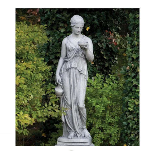 Hebe Sculpture 63.5" High Water Feature Life-Size Statue