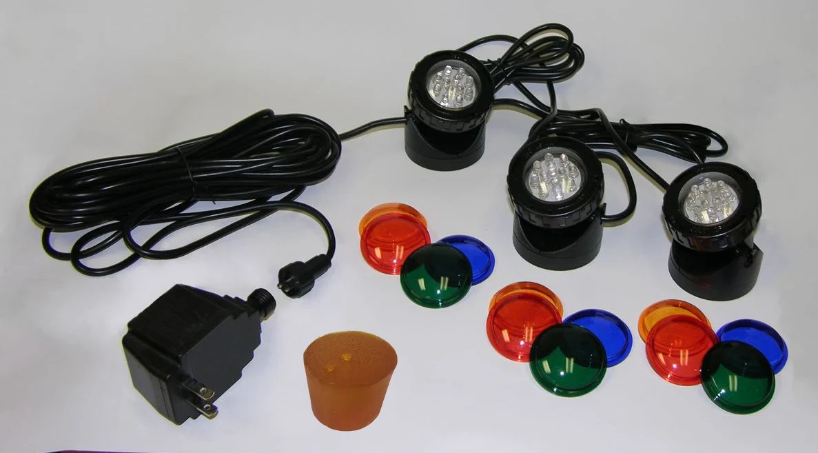 Henri Studio Three-Light LED Fountain Light Kit HSAB873LR - Image 3