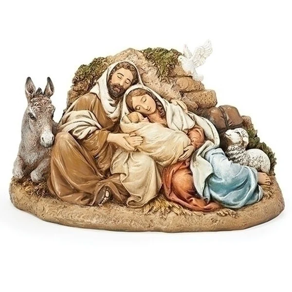 Holy Family Figurine Resting Statuette