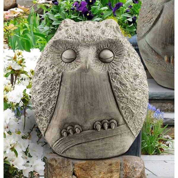 Hoot the Owl Whimsical Garden Statue
