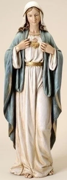 Immaculate Heart Of Mary Garden Sculpture - 37" High - Image 2