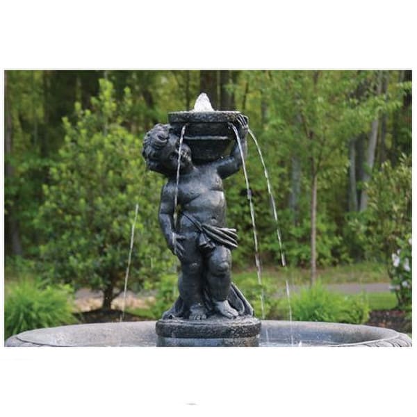 Isabella Cherub Spillway Water Feature